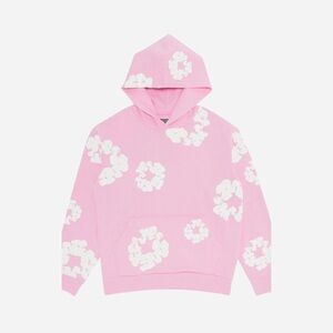 Pink Floral Kids Hoodie